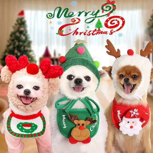 🎅Christmas Sale 49% Off🎄Cute Christmas Tree Hat with Pom-Poms