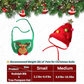 🎅Christmas Sale 49% Off🎄Cute Christmas Tree Hat with Pom-Poms