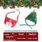🎅Christmas Sale 49% Off🎄Cute Christmas Tree Hat with Pom-Poms